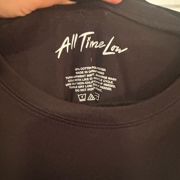 All Time Low Black Graphic T-Shirt - Picture 3 of 5